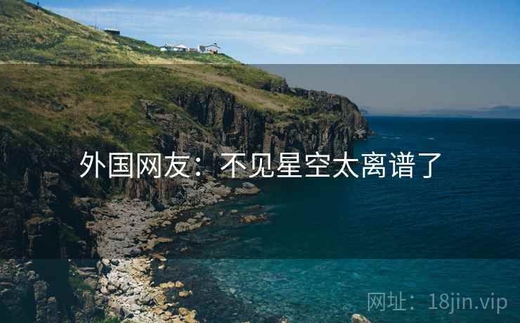外国网友：不见星空太离谱了  第2张