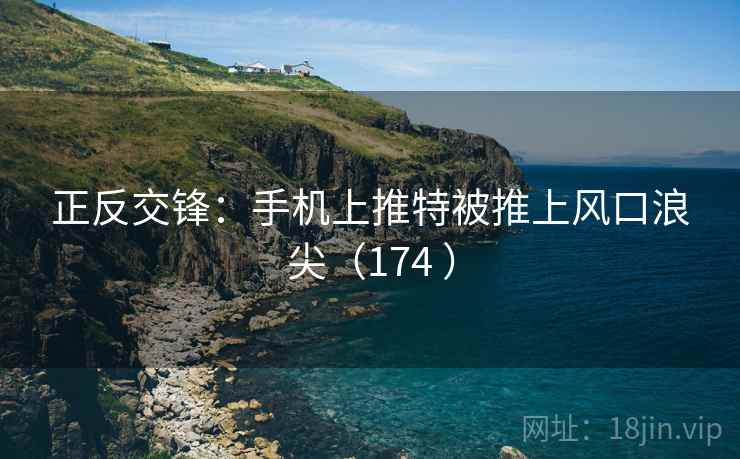 正反交锋:手机上推特被推上风口浪尖(174 )  第1张 正反交锋:手机上推特被推上风口浪尖(174 )  第1张