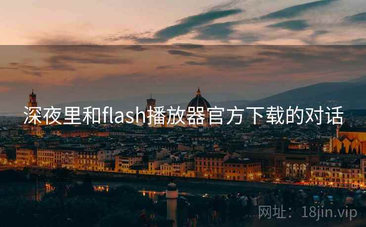 深夜里和flash播放器官方下载的对话