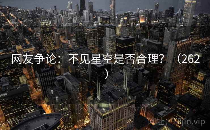网友争论：不见星空是否合理？（262 ）  第1张